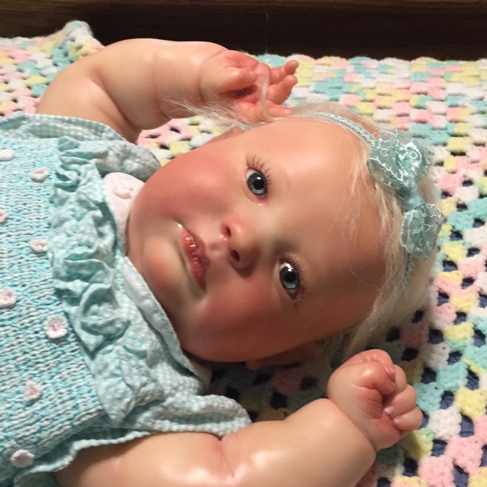 Reborn baby girl doll